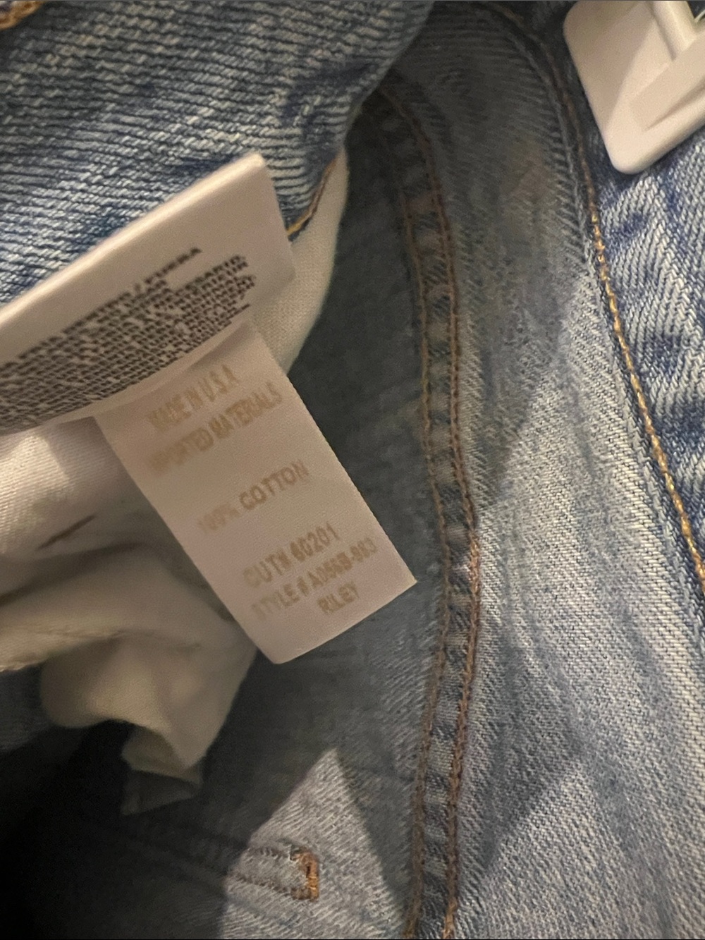 AGOLDE Riley Distressed Jeans - Picture 5 of 5